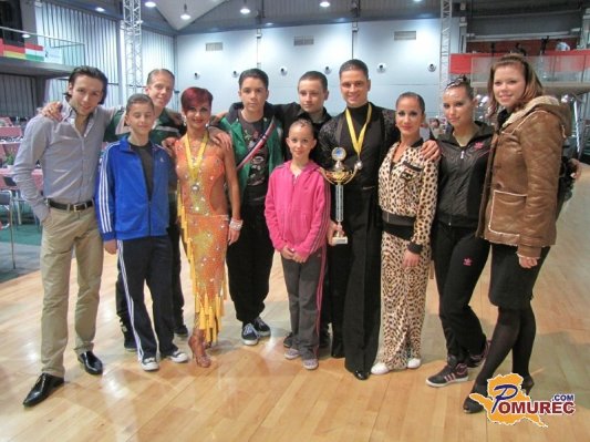 Prekmurca Urška in Nino spet med najboljšimi v mednarodni plesni konkurenci